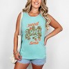 Simply Sage Market Sweet Summer Time Strawberry Garment Dyed Tank - 2 of 3