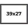 PosterPalooza | Embellished Black Picture Frame - UV Acrylic, Backing Board, Hanging Hardware Included - 2 of 4
