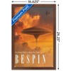 Trends International Star Wars: Bespin - Visit Bespin by Russell Walks 23 Framed Wall Poster Prints - 3 of 4