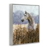 Stupell Industries Wild Horse in Tall Grass Framed Giclee Art, Gray, 16" x 20" - 2 of 4