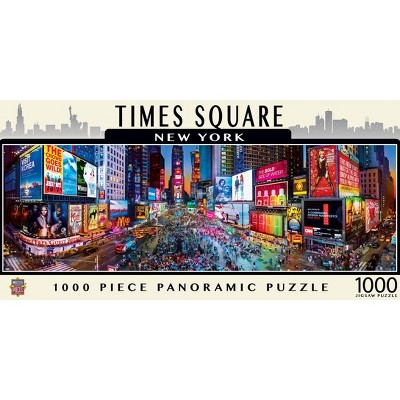 MasterPieces American Vistas Puzzles Collection - Times Square 1000 Piece Panoramic Jigsaw Puzzle