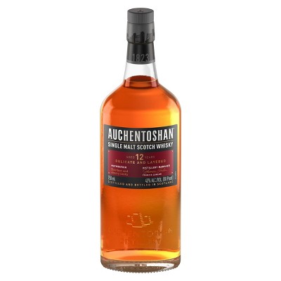 Auchentoshan Single Malt 12 Year Old Scotch Whiskey - 750ml Bottle