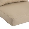 ARTPLAN Indoor/Outdoor All Weather Chair Cushions Set Deep Seat Back Pillows Outdoor Cushions for Patio Furniture - 4 of 4