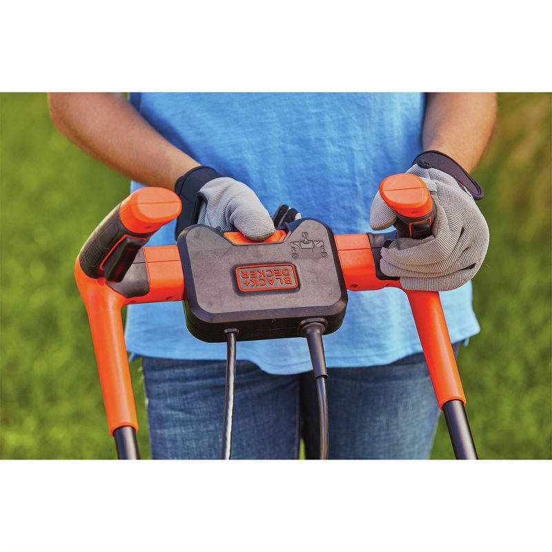 Black & Decker BEMW482BH 120V 12 Amp Brushed 17 in. Corded Lawn Mower with Comfort Grip Handle, 4 of 16