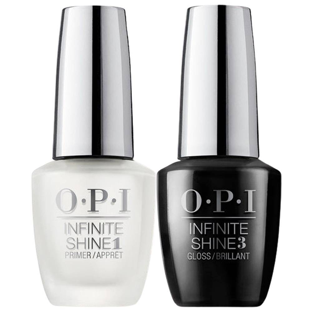 Photos - Nail Polish OPI Infinite Shine Prostay Top Coat Duo - Primer - 1 fl oz 