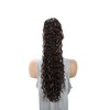 Unique Bargains Women's Latin American curly ponytail long hair Hair Extensions High Temperature Fiber 22IN 1 Pc - 2 of 4