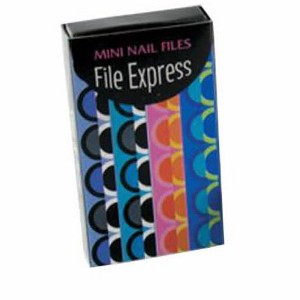 Speert Professional Nail File (12 Pack) Circular Design Assorted Colors 2.5"Inch - 1 of 1