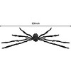 Halloween Luminous Spider Secret Room Trick Props 125cm Plush Big Spider Horror Scary Simulation Spider - 3 of 4