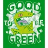 Boy's Rugrats St. Patrick's Day Reptar Good to be Green T-Shirt - 2 of 4
