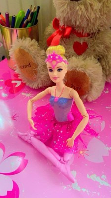 Barbie Dreamtopia Twinkle Lights Blonde Ballerina Doll : Target