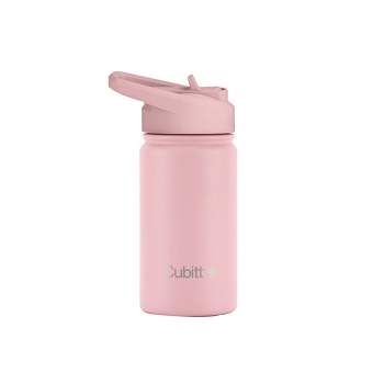 Grosche Lil Chill 12 Oz Kids Water Bottle Insulated Water Bottle With Straw  For Kids School With Straw Sip Lid - Grey : Target