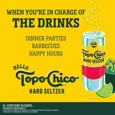 Topo Chico Hard Seltzer Variety Pack - 12pk/12 fl oz Slim Cans, 5 of 9