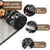 coucheta Multi-size Washable Floral Large Area Rugs for Living Room, Oriental Vintage Non-Slip Ultra Soft Foldable Floor Carpet, for Bedroom, Dining - 2 of 4
