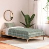 Little Arrow Design Co Fall Plaid Comforter Set Sage Green - Deny Designs - 2 of 4