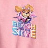 Boys' - Paw Patrol - Reach For The Skye Lightning Graphic Long Sleeve Fleece Sweatshirt - 2 of 4