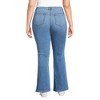 Lands' End Women's Denim High Rise Skinny Flare Jeans - 2 of 3