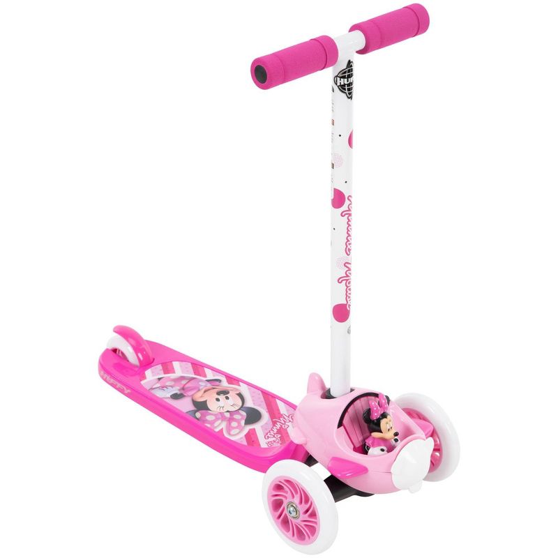 Huffy Minnie Mouse 3 Wheel Kids&#39; Kick Scooter - Pink, 1 of 12