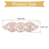Unique Bargains Sparkling Elegant Crystal Rhinestone Applique for Party Sewing - 2 of 4