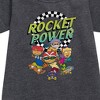 - Rocket Power - Finish Line Graphic Short Sleeve Fleece Dress - 2 of 3