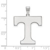 Black Bow Jewelry 10k White Gold Tennessee Volunteers NCAA Extra Large Pendant - 2 of 3