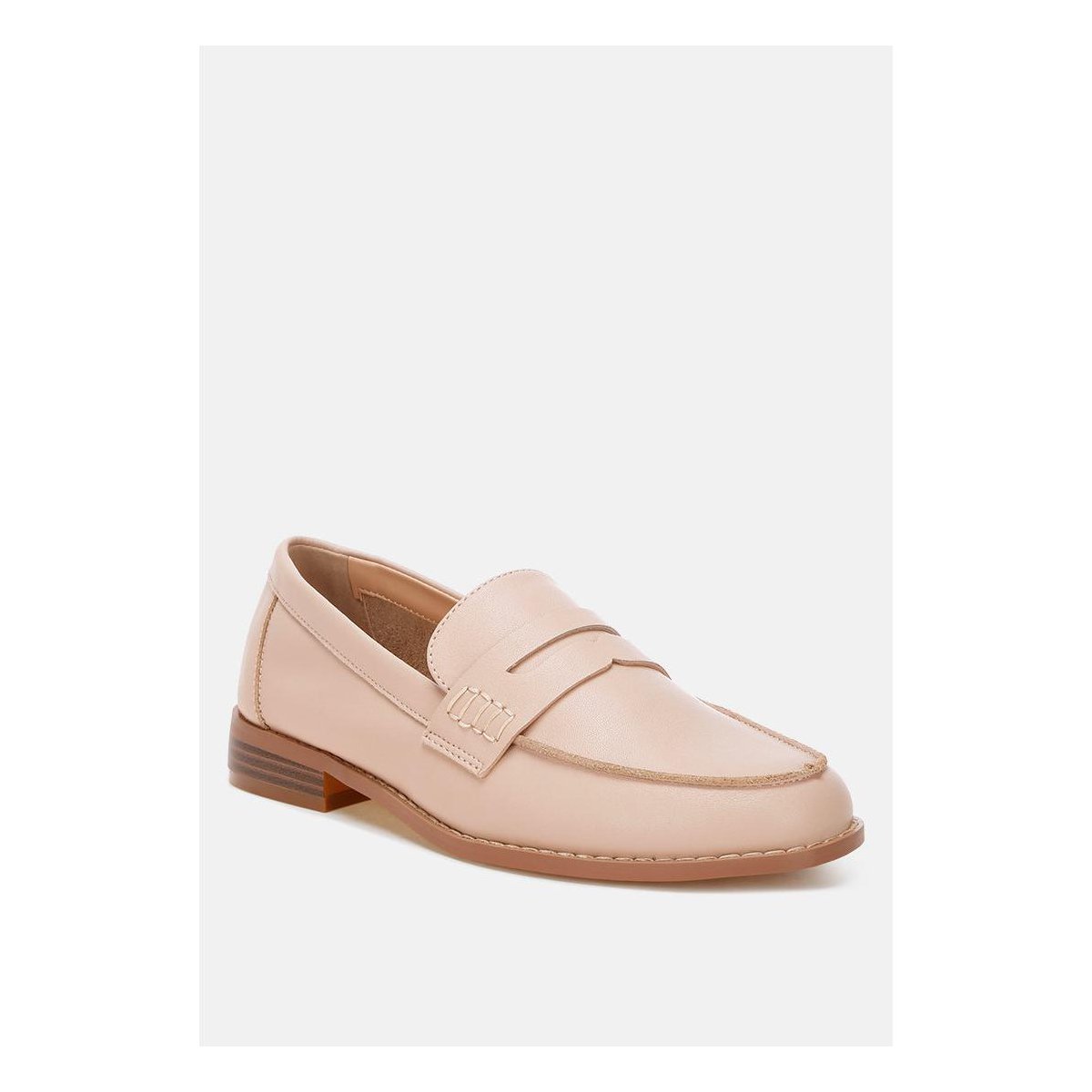 Женские туфли Rag & Co Womens Reiga Low Block Heel Loafers 6 — фото 2