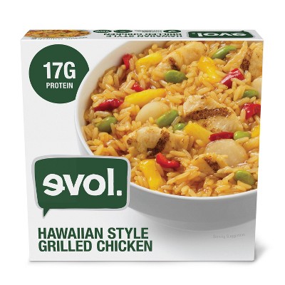 Evol Frozen Gluten Free Hawaiian Style Grilled Chicken - 9oz