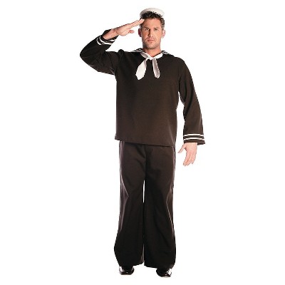 Men's Black Sailor Costume