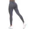 Women's High-Waist Mesh Fitness Leggings - White Mark - 3 of 4