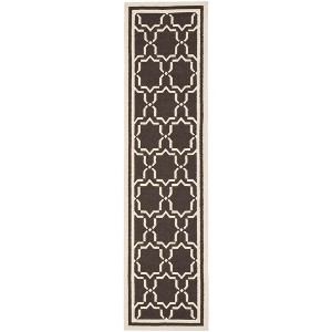 Dhurries DHU545 Hand Woven Flat Weave Indoor Rugs - Safavieh - 1 of 4