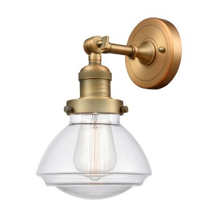 Olean - 1 Light Wall Sconce In Industrial Style-7.75 Inches Tall and 6.75 Inches Wide - 1 of 2