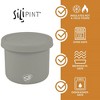 Silipint: Silicone 10oz Lidded Bowls: 2 Pack: Deep Pool & Moonstone - 2 of 4