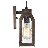 Chloe Lighting Milton Industrial-Style 1 Light Antique Gold Outdoor Wall Sconce 12" Tall - 3 of 4