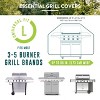 Patio Companion Essential, BBQ Grill Cover, 1 Year Warranty, Heavy-Duty Material, Waterproof and Weather Resistant, Gas Grill Cover - 2 of 4
