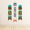 Big Dot of Happiness Smash and Crash - Monster Truck - Hanging Vertical Paper Door Banners - Boy Birthday Party Wall Decor Kit- Indoor Door Decor - 3 of 4