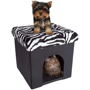 PETMAKER Furniture Protector Pet Cover with Shredded Memory Foam in Blue for Dogs, 35" L X 35" W, Large - 1 of 1