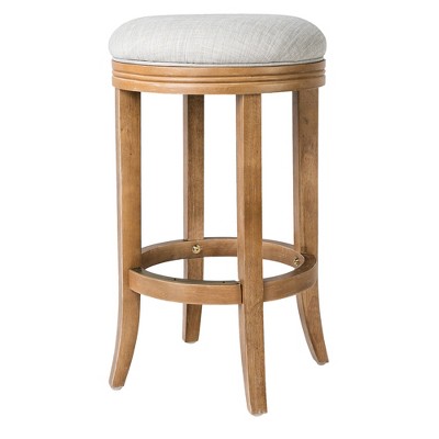 Maven Lane Eva Round Backless Swivel Kitchen Stool