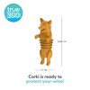 TrueZoo Corki Bottle Stopper, Corgi Animal Cork, Novelty Wine Stopper, Silicone, Set of 1, Orange - 3 of 4