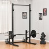 Soozier Power Squat Rack Cage, Multi-Function Power Tower, Adjustable Power Cage Squat Rack with Pull Up Bar for Home Gym - 3 of 4