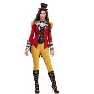 HalloweenCostumes.com Ravishing Ringmaster Plus Size Costume for Women - 1 of 3