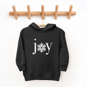 The Juniper Shop Joy Snowflake Toddler Graphic Hoodie - 1 of 3
