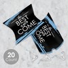 Big Dot of Happiness Light Blue Grad - Best is Yet to Come - Favor Gift Boxes - Light Blue Graduation Party Petite Pillow Boxes - Set of 20 - 2 of 4
