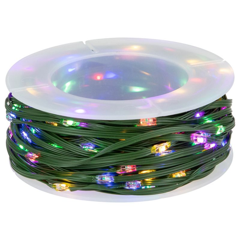 Northlight 200ct LED Multi-Function Color Changing Christmas Fairy Lights, 64.5ft Green Wire, 4 of 6