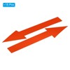 Unique Bargains Adhesive Waterproof PVC Removable Arrow Sticker 15 Pcs - 3 of 4