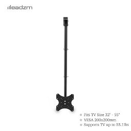Karl Home 32 in. to 55 in. Ceiling Mount 360-Degree Rotatable TV Wall Mount Bracket for TV