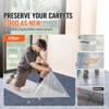 VEVOR Carpet Protection Film, 36" x 200' Floor and Surface Shield with Self Adhesive Backing & Easy Installation, Polyethylene Adhesive Car Mat - 3 of 4