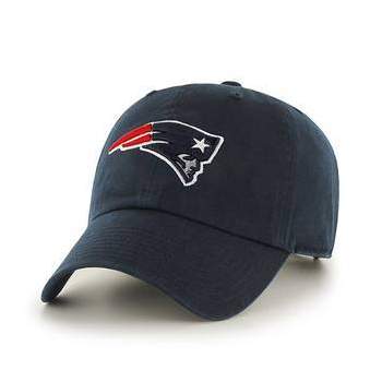 Nfl New England Patriots Classic Black Adjustable Cap/hat By Fan ...