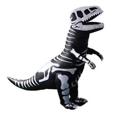 Studio Halloween, LLC Skeleton T-Rex Dinosaur Inflatable Adult Costume | Standard