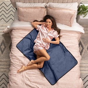 Avana Waterproof Throw Blanket | Protector for People and Pets | Leak Proof Moisture Barrier - Micro-Velvet - 1 of 4