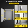 COZONY NEMA 4X Waterproof Steel Electrical Box, IP66 Dustproof, Outdoor/Indoor Electrical Junction Box, Lockable Junction Box - 4 of 4