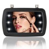 Unique Bargains Car Sun Visor Mirror on Makeup Sun Shading Cosmetic Mirror with LED Lights - 2 of 4